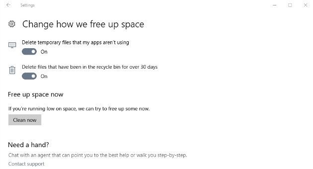 Windows 10 tymczasowe
