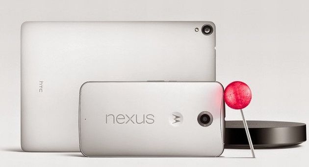 Nexus 6, Nexus 9 i Android Lollipop