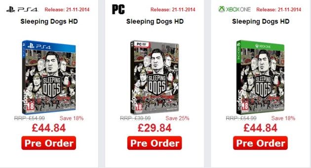 Sleeping Dogs HD gra oferta sklepu