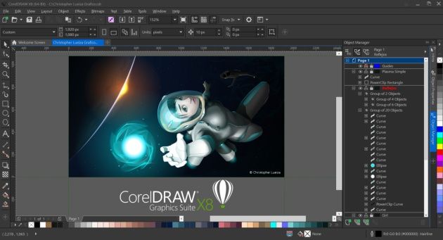 CorelDraw X8 GS