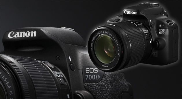 Canon EOS 700D 100D