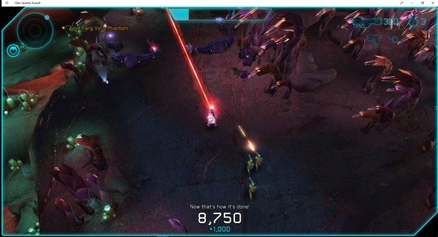 Razer Wildcat - rozgrywka w Halo Spartan Assault na Windows 10