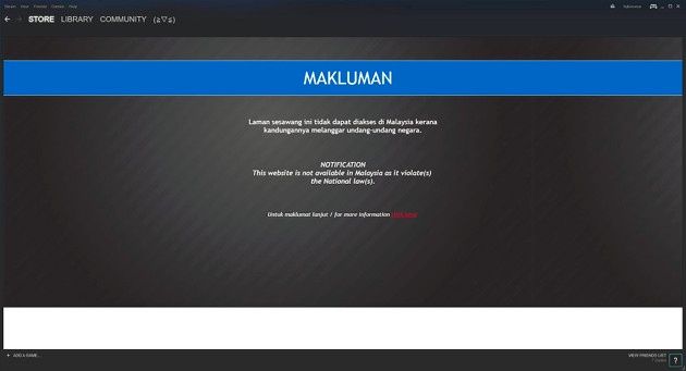 Steam Malezja