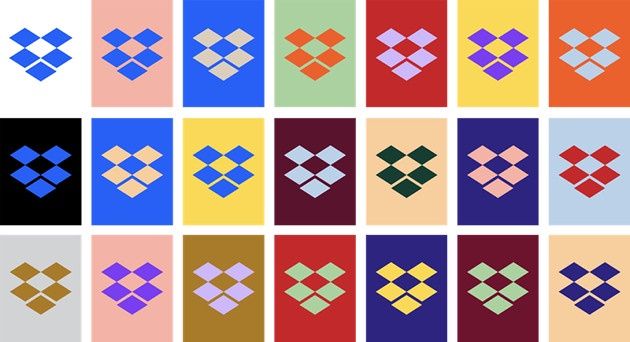 Dropbox nowe logo