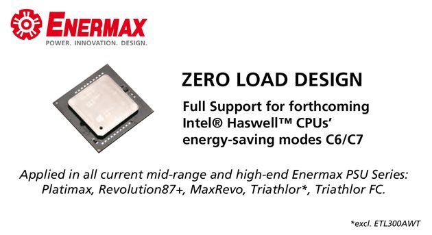 Enermax Zero Load Design technologia