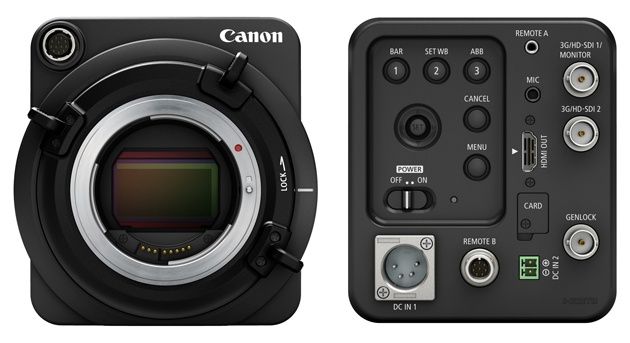 Canon ME20F-SH widok przód tył