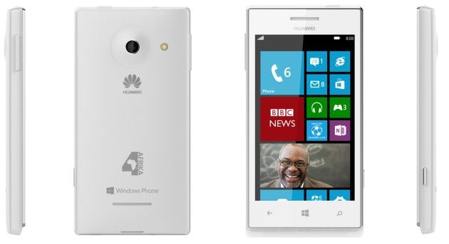 Huawei Windows Phone 4Afryka smartfon projektem Microsoft