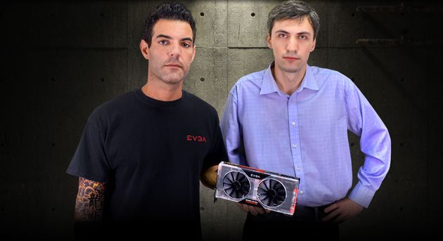 EVGA GeForce GTX 780 Ti Classified K|NGP|N karta graficzna Vince “K|NGP|N” Lucido i Illya “TiN” Tsemenko