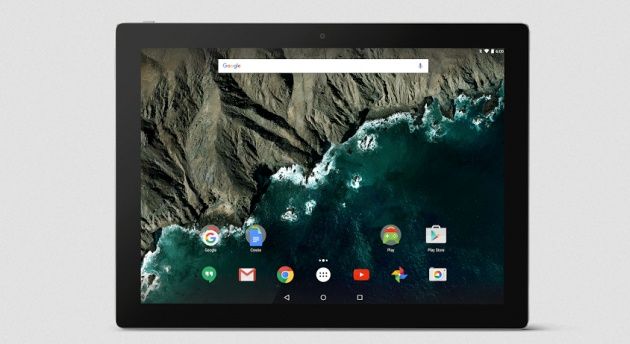 Google Pixel C tablet front