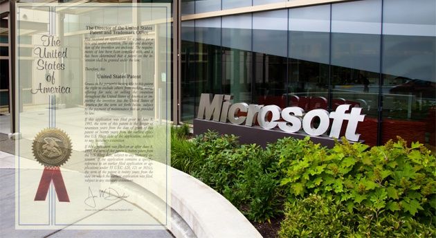 Microsoft biuro patent Stany Zjednoczone