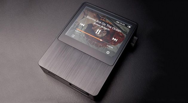 Iriver AstellKern AK100 odtwarzacz muzyka hi-fi widok