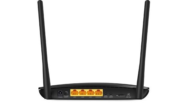 TP-Link TL-MR6400 - złącza