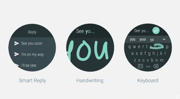 Android Wear 2.0 tekst
