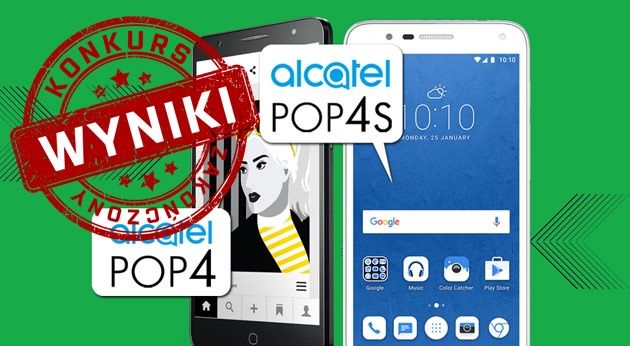 Wyniki konkursu: Wygraj smartfon Alcatel!