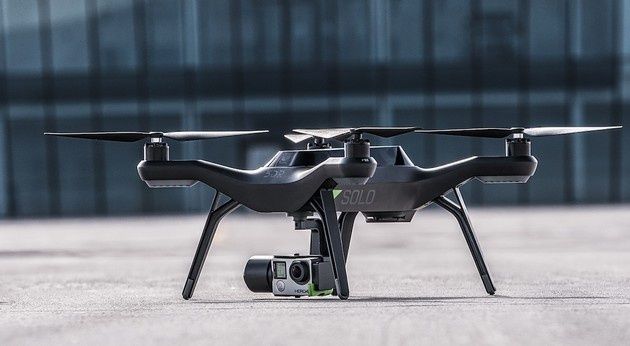 3DR Solo ziemia