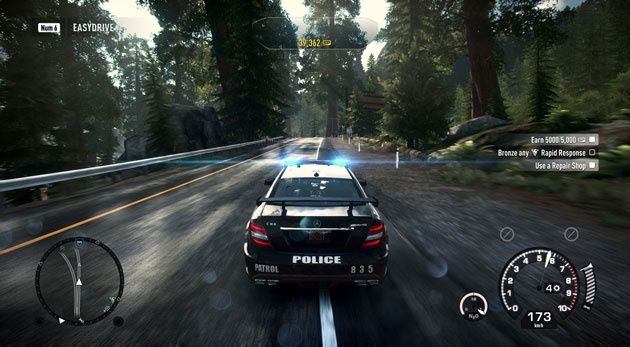 NFS Rivals - policyjny wóz