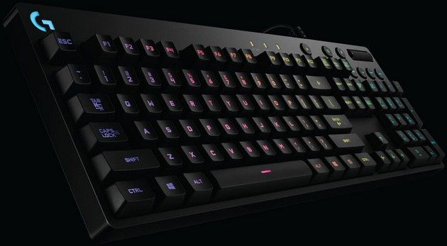 Logitech G810 kąt