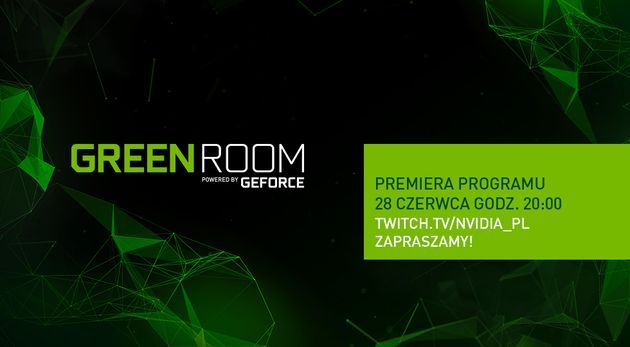 Nvidia GREEN ROOM powered by GeForce - logo