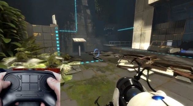 controller steam kontroler valve pad gry symulacja mysz klawiatura pokaz