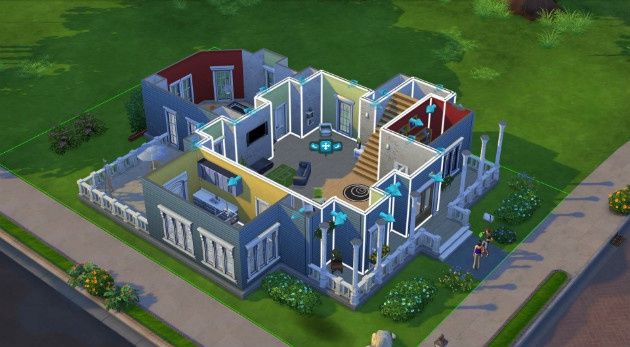 The Sims 4 budowanie