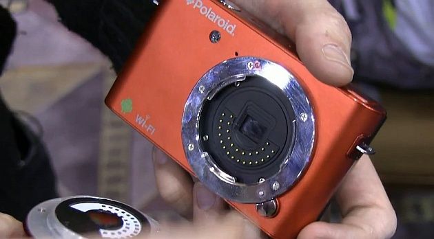 Polaroid IM1836 widok sensor obiektyw