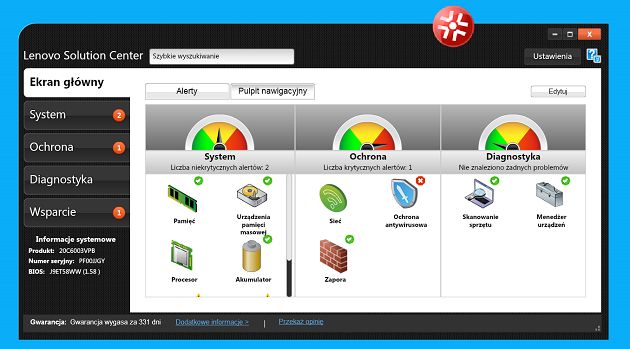 Lenovo Solution Center
