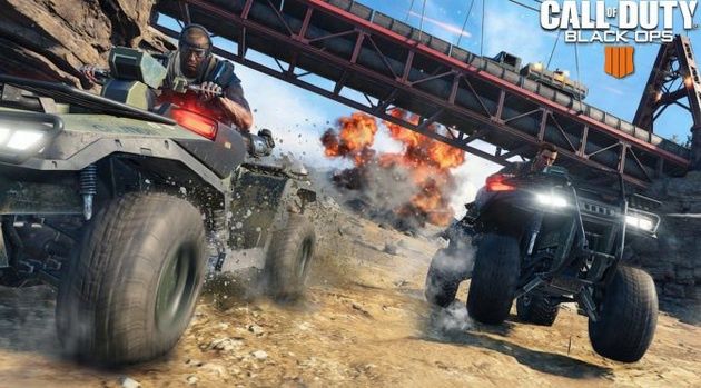 Call of Duty: Black Ops 4 Blackout - jazda na quadach