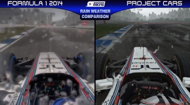 Project Cars vs F1 2014