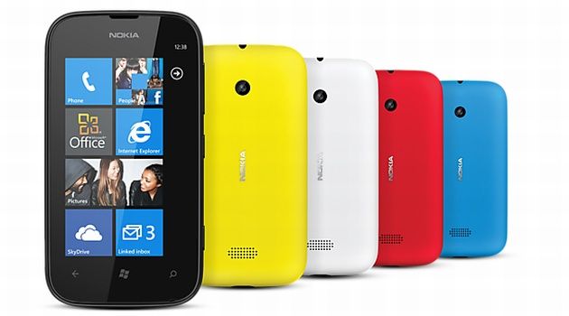 Nokia Lumia 510 smartfon prezentacja kolorowe obudowy