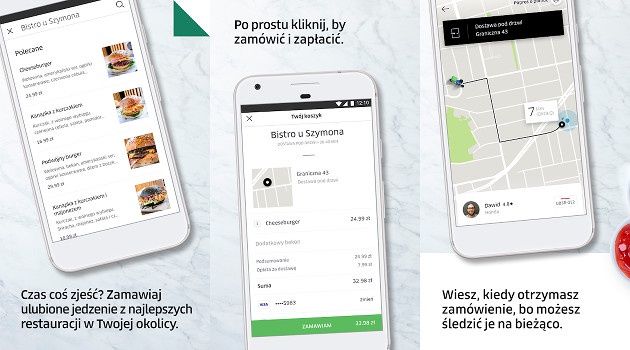 Uber Eats screen