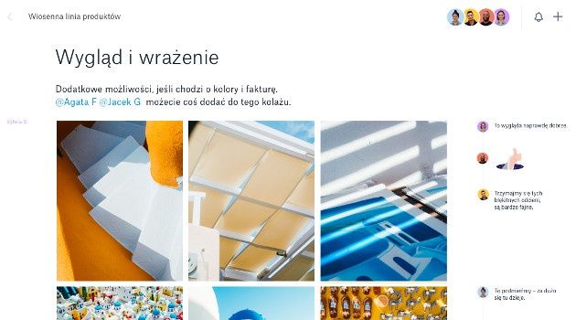 Dropbox Paper edytor