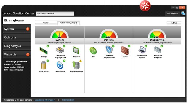 Lenovo solution center
