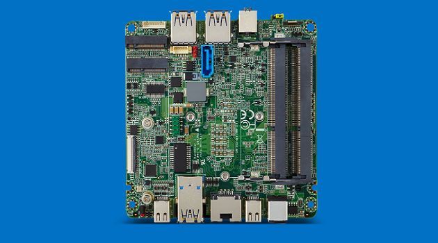 Intel NUC 2.0 komputer mini-PC - płytka PCB