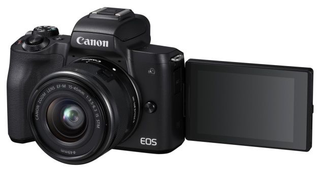 Canon EOS M50 odchylony ekran