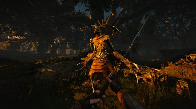 Wiedźmin 3: Dziki Gon FPP walka