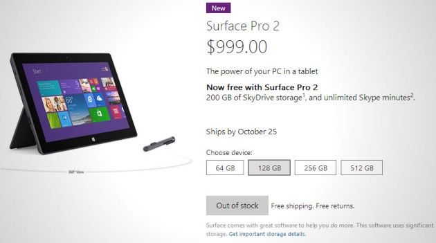 Microsoft Surface 2 i Surface Pro 2 tablety przedsprzedaż