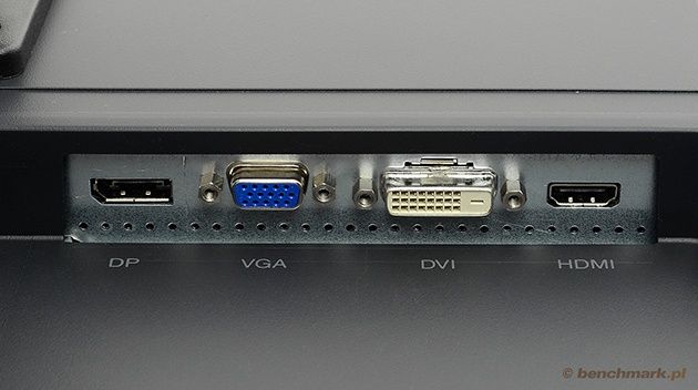 Monitor iiyama prolite XB2776QS - złącza