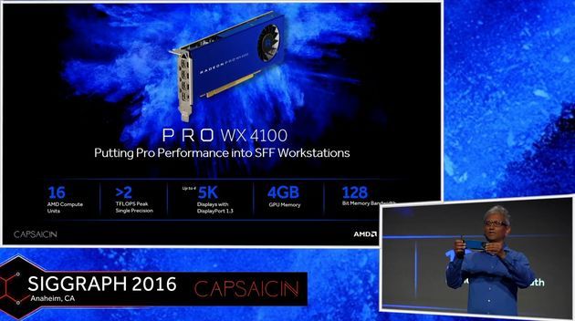 AMD Radeon WX 4100 karta graficzna
