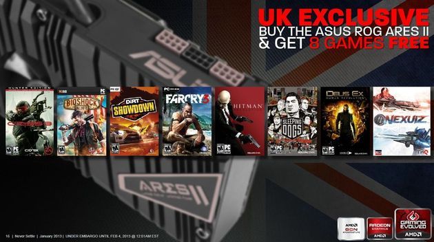 AMD Never Settle Forever promocja Radeon HD 7990 slajd