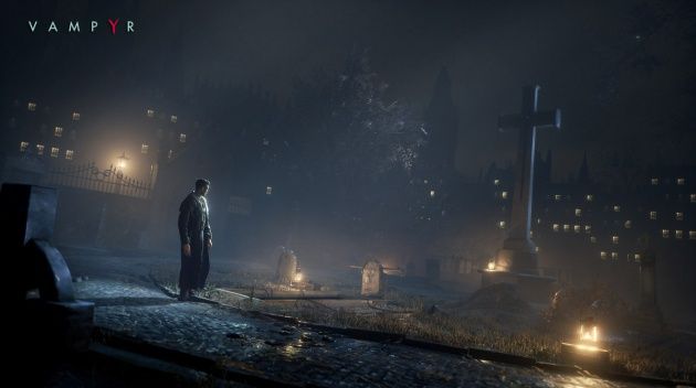 Vampyr screen cmentarz