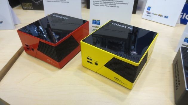 Gigabyte BRIX komputer mini-PC z procesorem Intel Haswell R zdjęcie