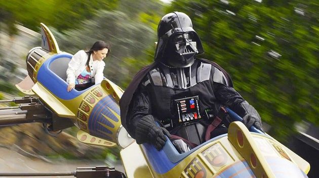 Gwiezdne Wojny - w Disneyland