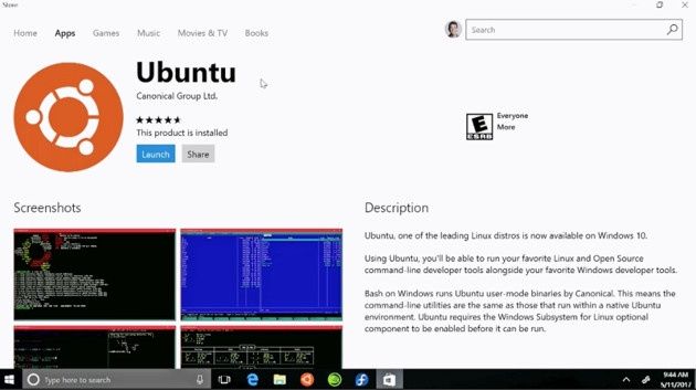 Windows Ubuntu