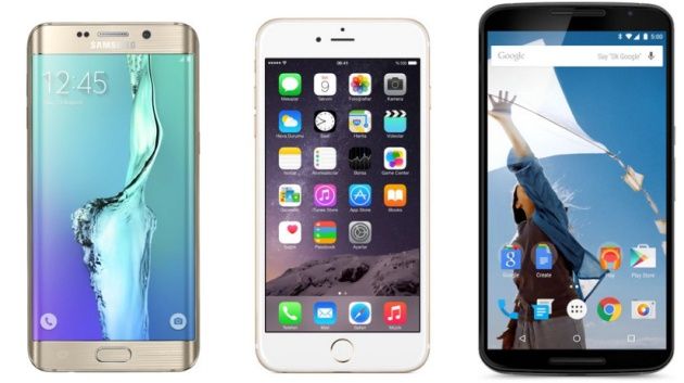 Galaxy S6 Edge Plus vs Nexus 6 vs iPhone 6 Plus