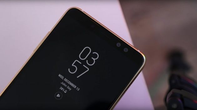 Galaxy A8 (2018) ekran