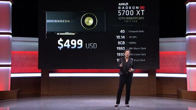 AMD Radeon RX 5700 XT 50th Anniversary Edition