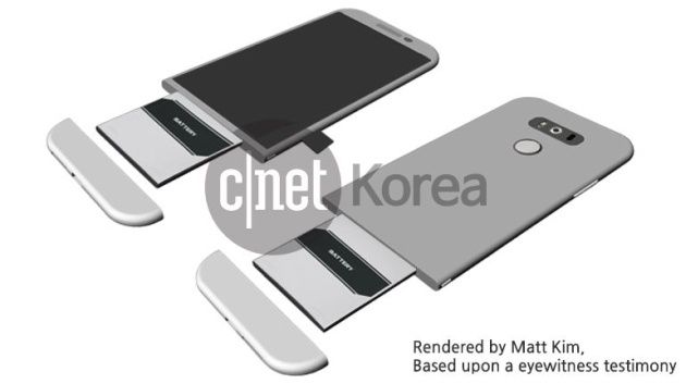 LG G5 wygląd przeciek