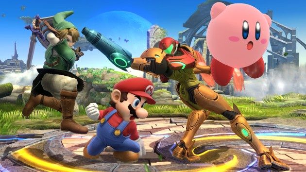 Super Smash Bros. - Mario vs 2 przeciwników