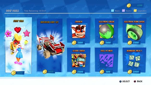Crash Team Racing Nitro-Fueled - pitstop czyli sklepik z przedmiotami