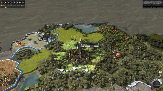 Endless Legend plansza
